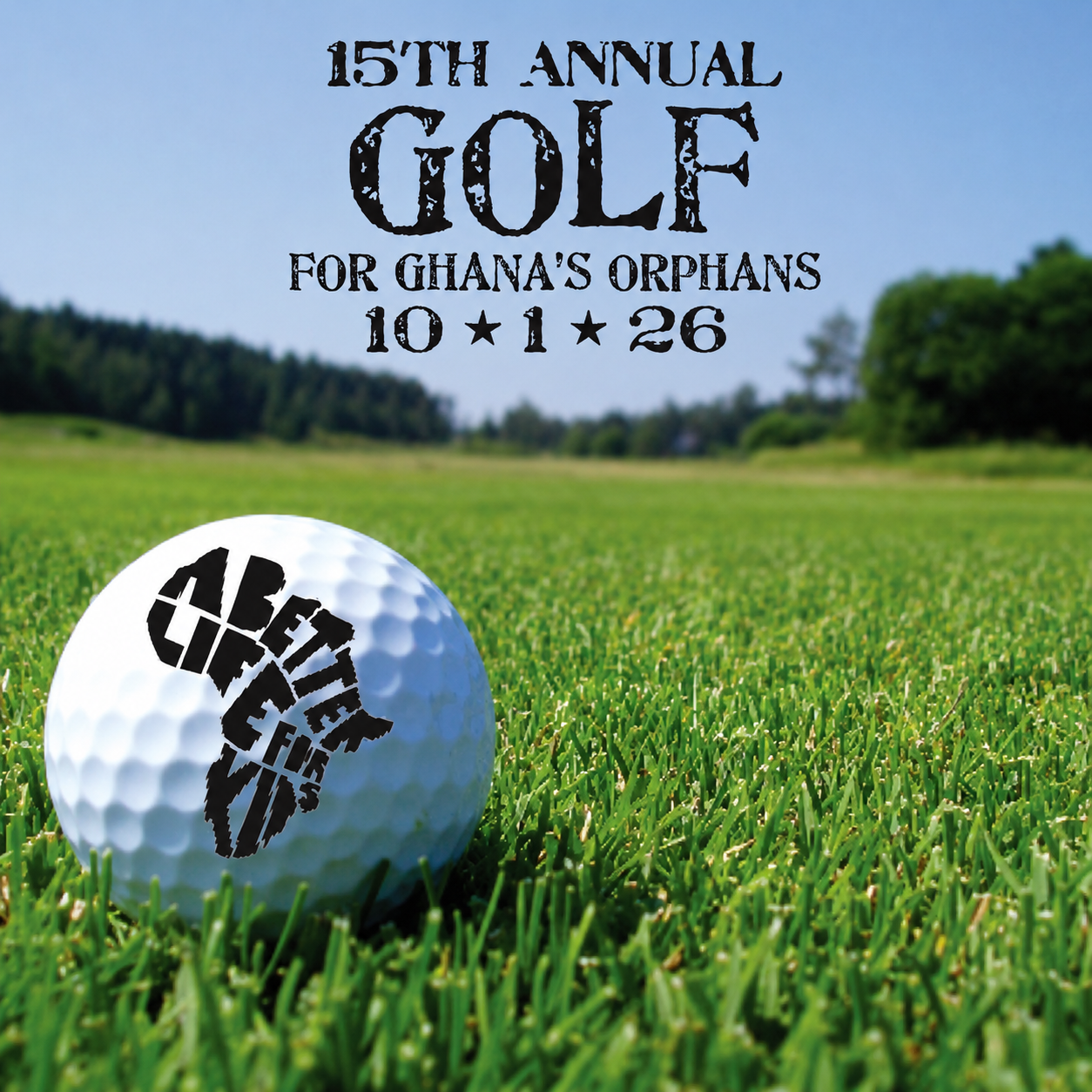 Golfers supporting Ghana's children